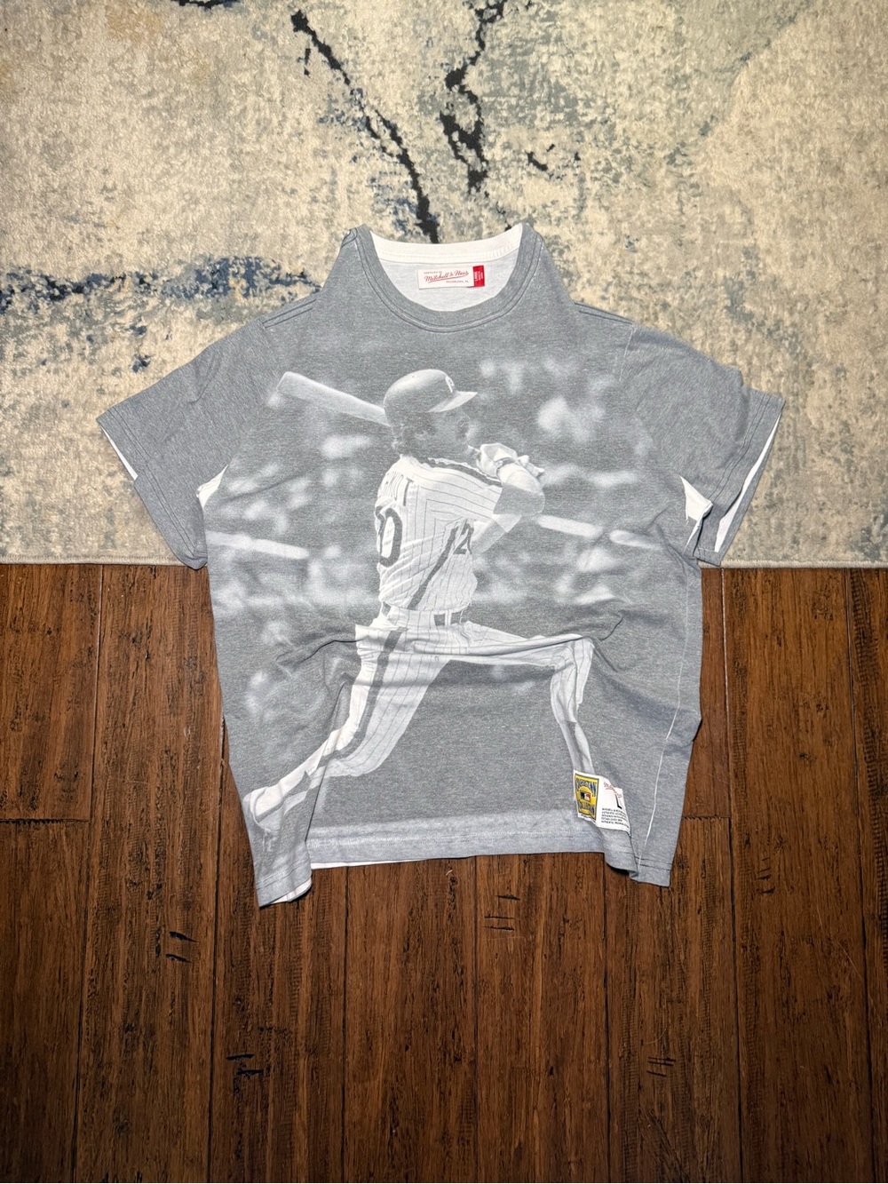 Mitchell & Ness Cooperstown Collection Mike Schmidt All Over Print Size Large